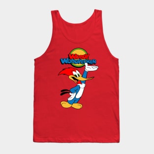 Woody Woodpecker With Logo Tank Top